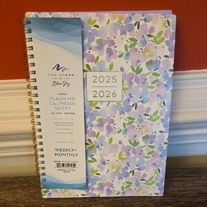 😍New😍 Blue Sky Weeklyl/Monthly July 2025- June 2026 Lavender Floral Planner
